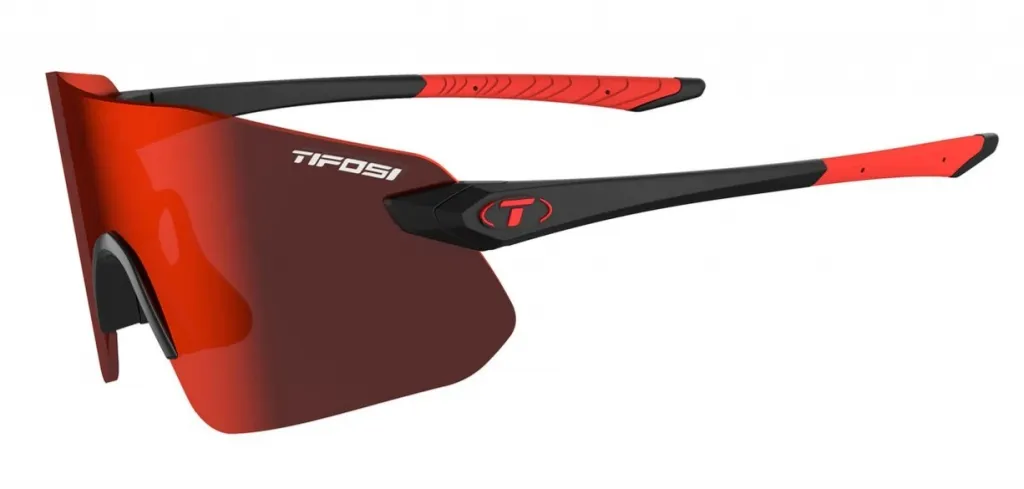 Очки Tifosi Vogel SL, Matte Black с линзами Smoke Red