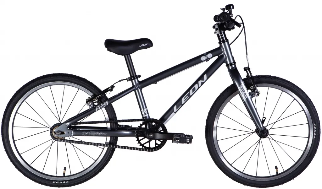 Велосипед 20" Leon GO Vbr FR (2025) сірий Велосипед 20" Leon GO Vbr FR (2025) сірий