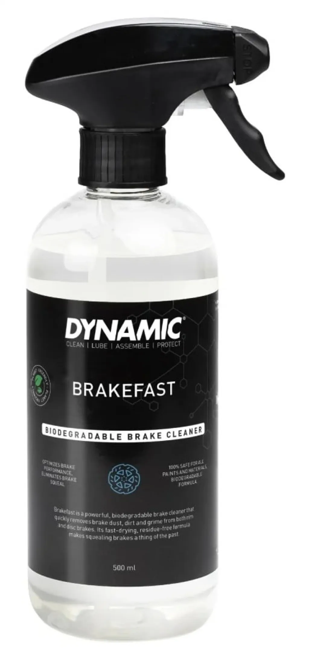 Очиститель тормозов Dynamic Bio Brakefast biodegradable triggerhead бут/500мл