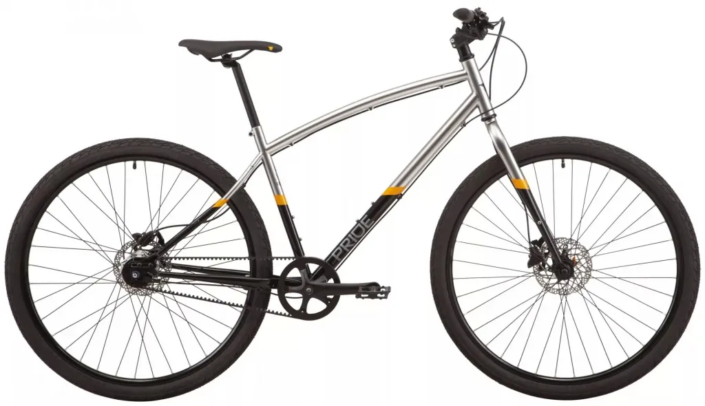 Велосипед 28" Pride ROCKSTEADY 8.3 чорно-сірий