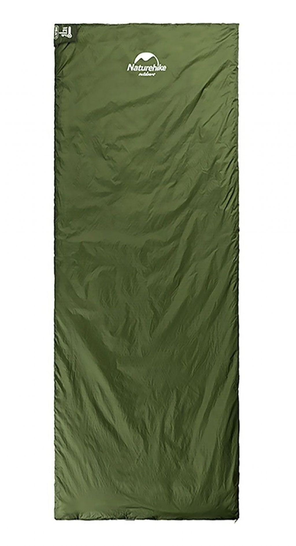 Спальный мешок Naturehike LW180 NH21MSD04 (15°C) 190 см M (правый), green