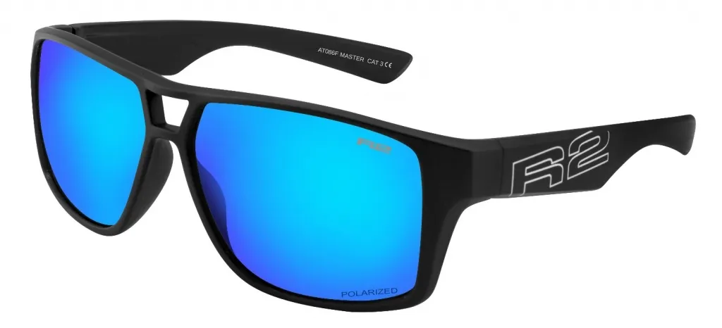Окуляри R2 MASTER (Polarized TAC ice blue revo) black matt Окуляри R2 MASTER (Polarized TAC ice blue revo) black matt