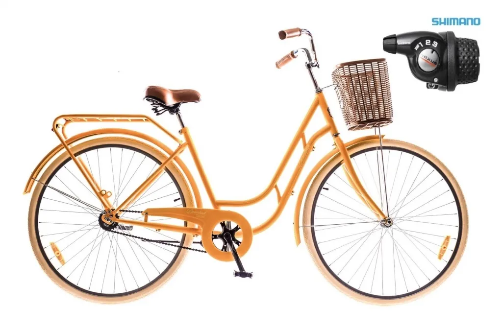 Велосипед Dorozhnik RETRO 28" Planetary Hub 2016 оранжевый
