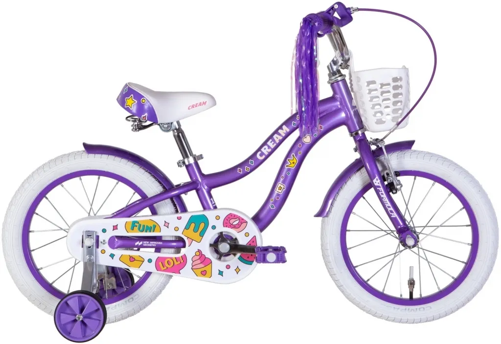 Велосипед 16" Formula CREAM (2022) фиолетовый