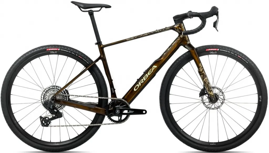 Велосипед 28" Orbea TERRA M31eTEAM 1X (2026) caramel carbon gloss