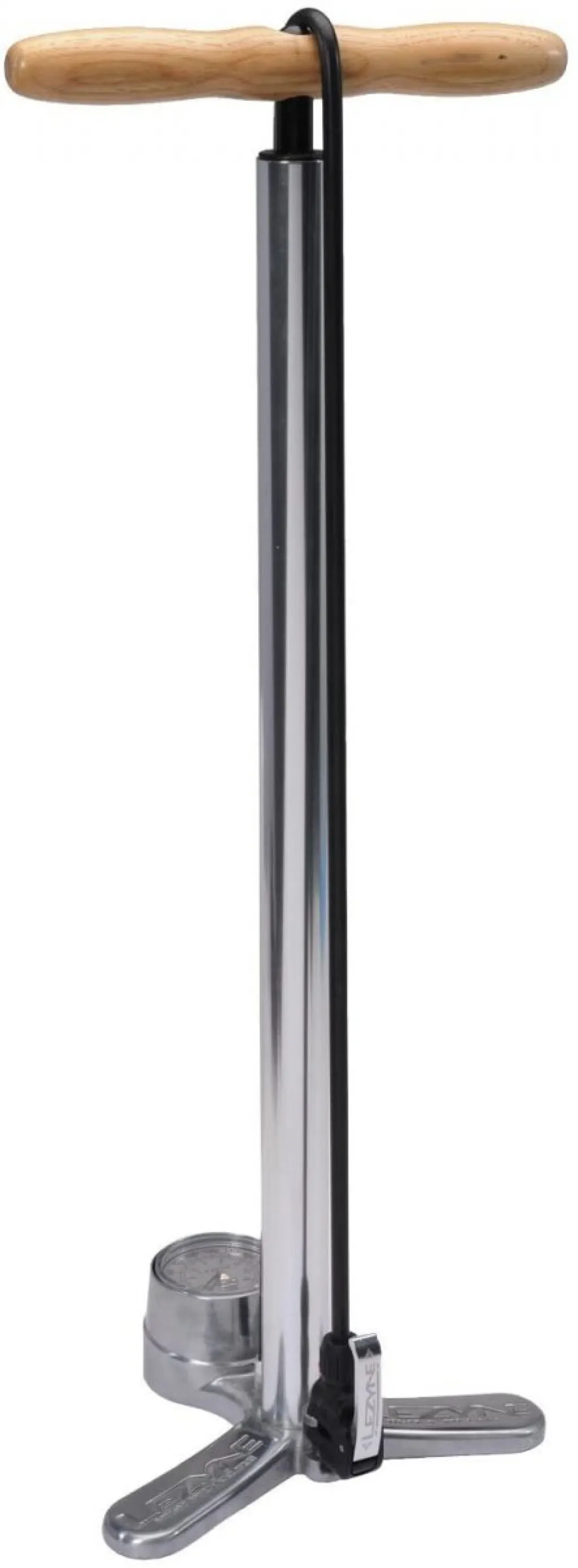 Насос підлоговий Lezyne ALLOY SPECIAL EDITION, 220psi (15 bar) 3,5" манометр, сріблястий