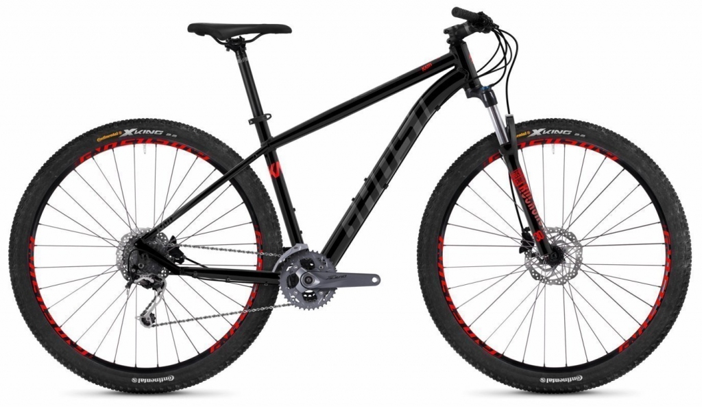 Велосипед 29" Ghost Kato 5.9 night black / titanium gray / riot red Велосипед 29" Ghost Kato 5.9 night black / titanium gray / riot red