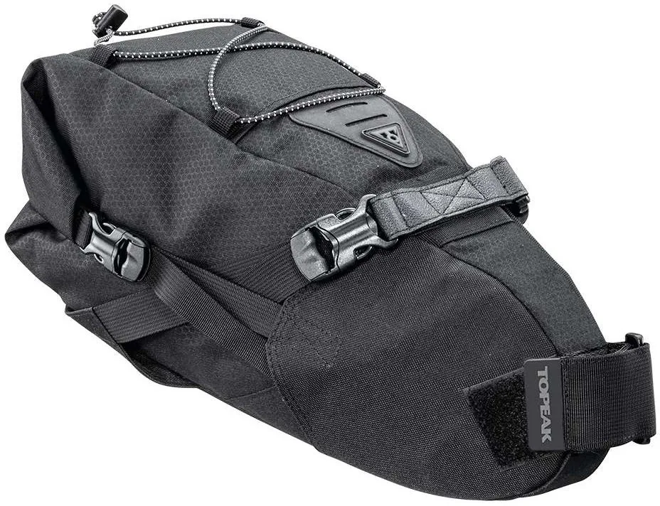 Сумка подседельная Topeak BackLoader 15L seat post & saddle rail mount rear bikepacking bag, black