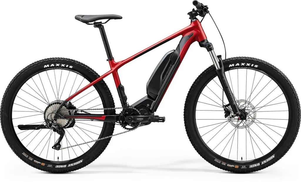 Электровелосипед 27.5" Merida eBIG.SEVEN 300SE (2020) silk red/black