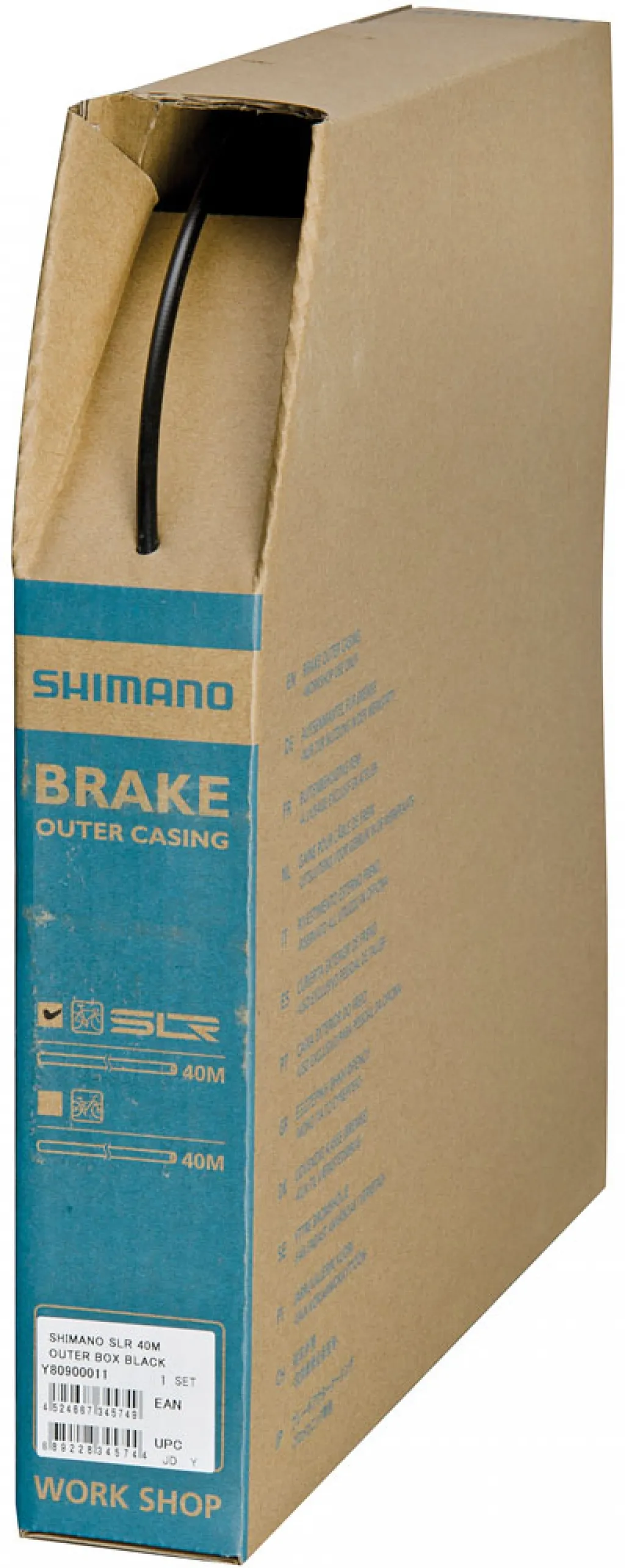 Рубашка (боуден) для тормоза Shimano SLR, черная (40 метров) Рубашка (боуден) для тормоза Shimano SLR, черная (40 метров)
