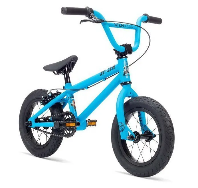 Велосипед BMX 12" Stolen Agent HB 2019 neon blue