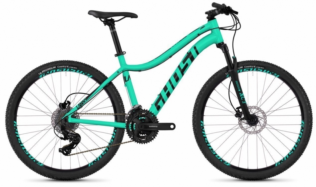 Велосипед 26" Ghost Lanao 1.6 jade blue / night black Велосипед 26" Ghost Lanao 1.6 jade blue / night black