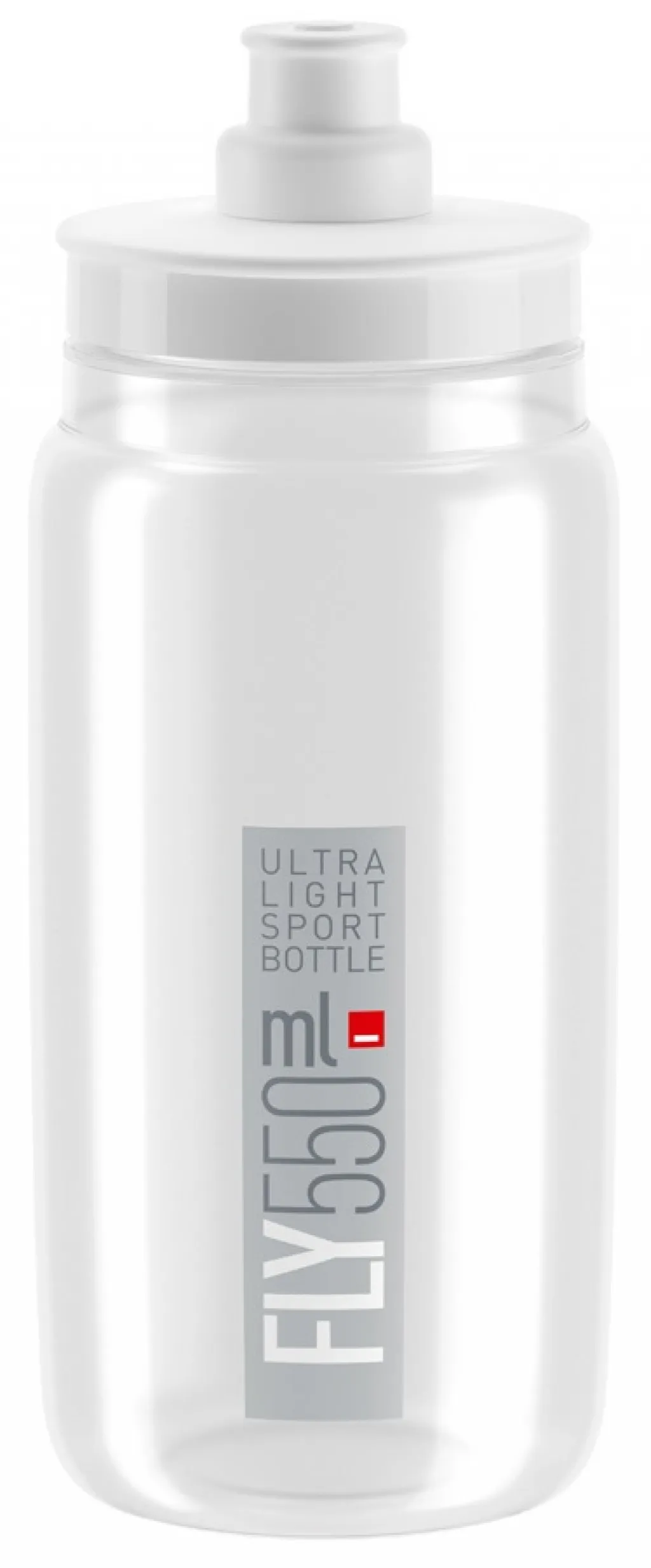 Фляга ELITE Fly, 550ml, clear/grey