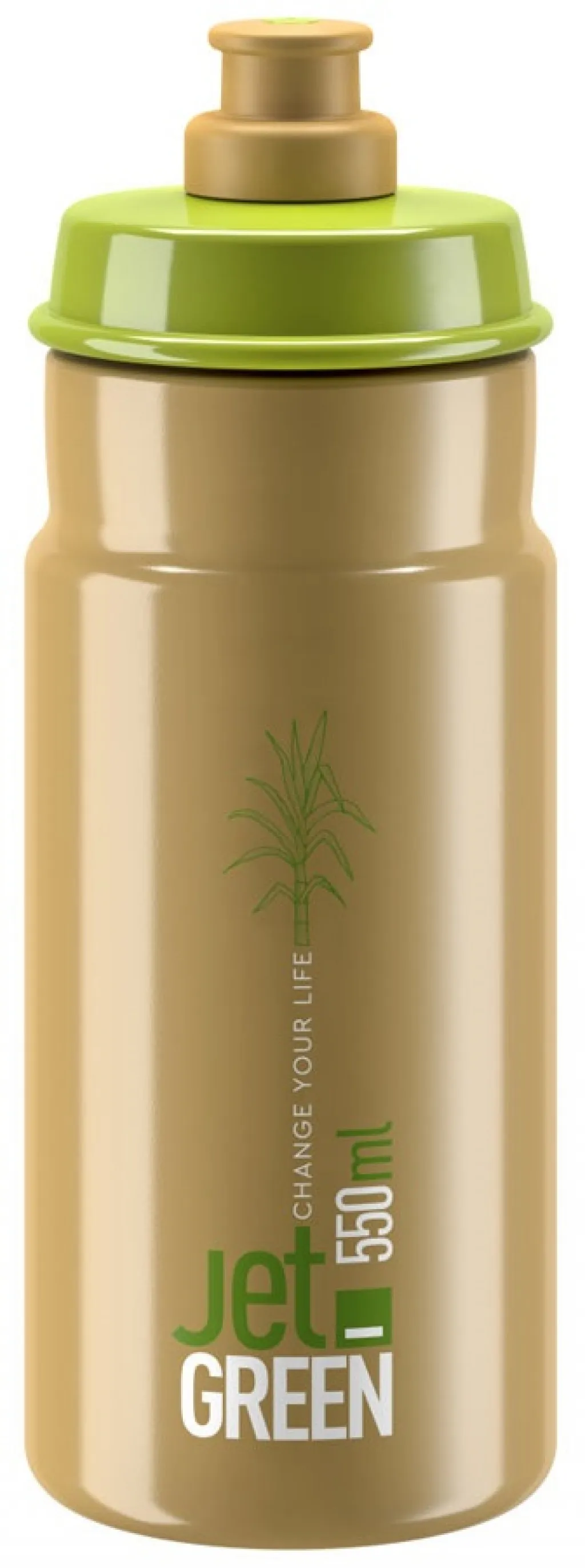 Фляга ELITE Jet Green, 550ml, brown