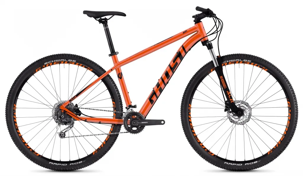 Велосипед 29" Ghost Kato 5.9 (2020) monarch orange / jet black