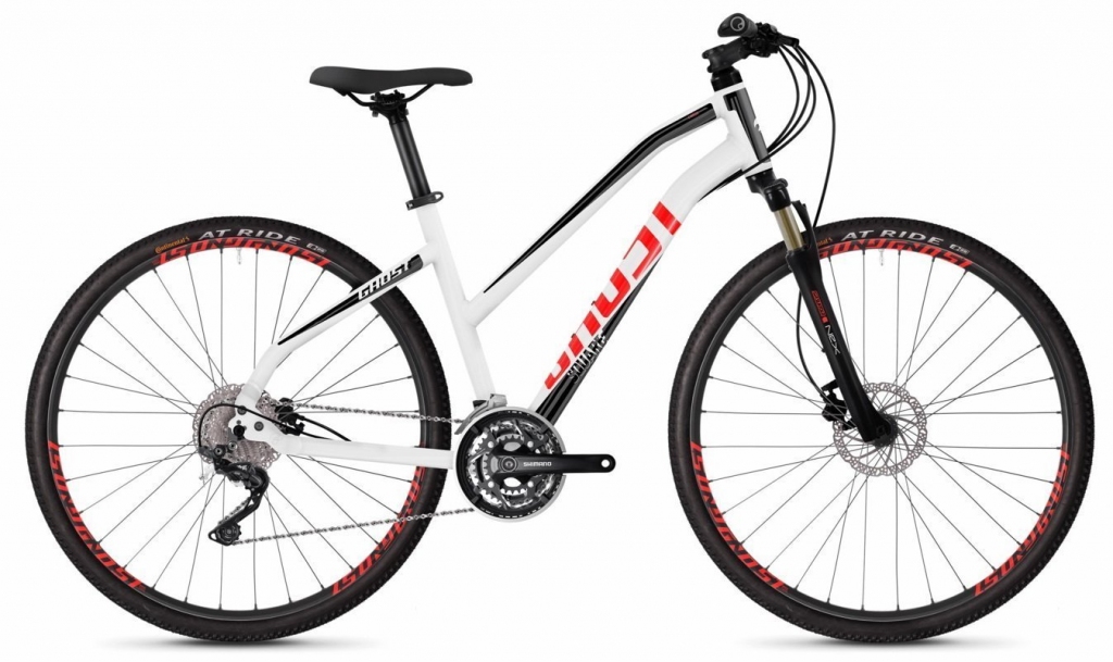 Велосипед 28" Ghost Square Cross 2.8 W starwhite / jetblack / fieryred Велосипед 28" Ghost Square Cross 2.8 W starwhite / jetblack / fieryred