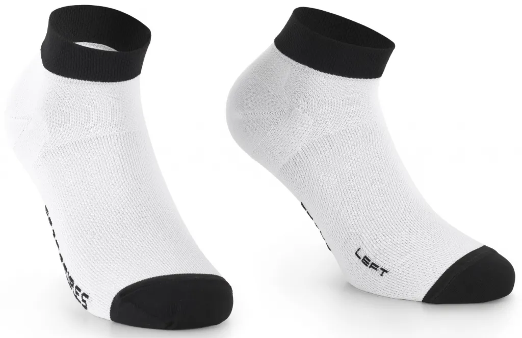 Шкарпетки ASSOS RS Socks SUPERLEGER low white series