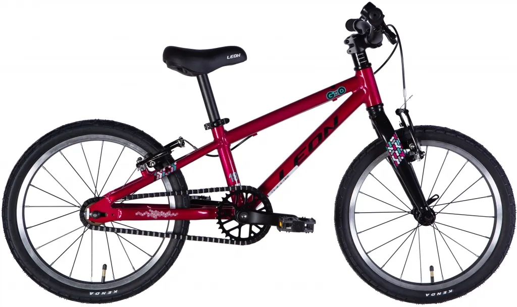 Велосипед 18" Leon GO Vbr FR (2025) малиновий