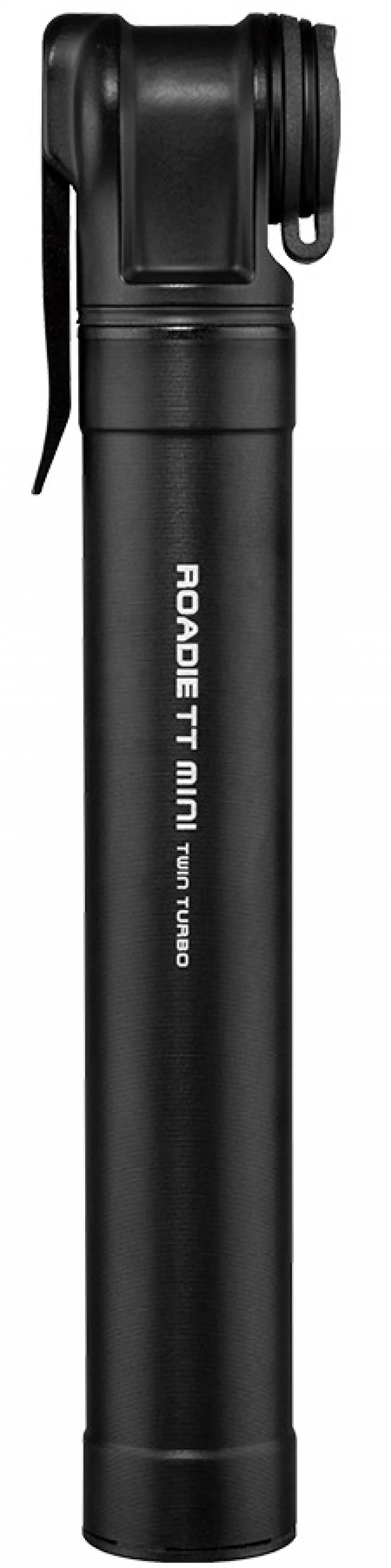Насос Topeak Roadie TT Mini, Twin Turbo, 160psi/11bar, 16.5cm, black