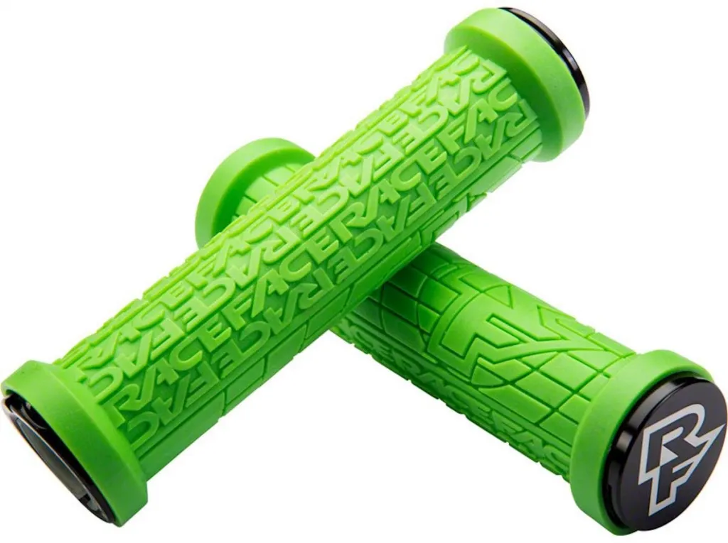 Ручки руля Race Face Grippler, 30mm, lock on, green