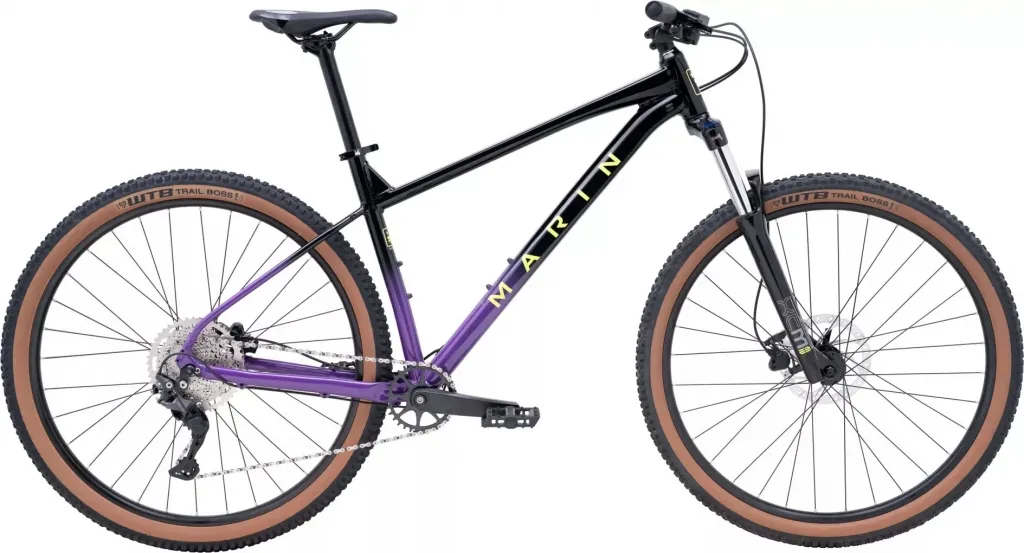 Велосипед 29" Marin Bobcat Trail 4 (2025) black/purple