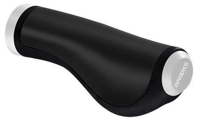 Гріпси Brooks Ergonomic Leather Grips 130/130 black