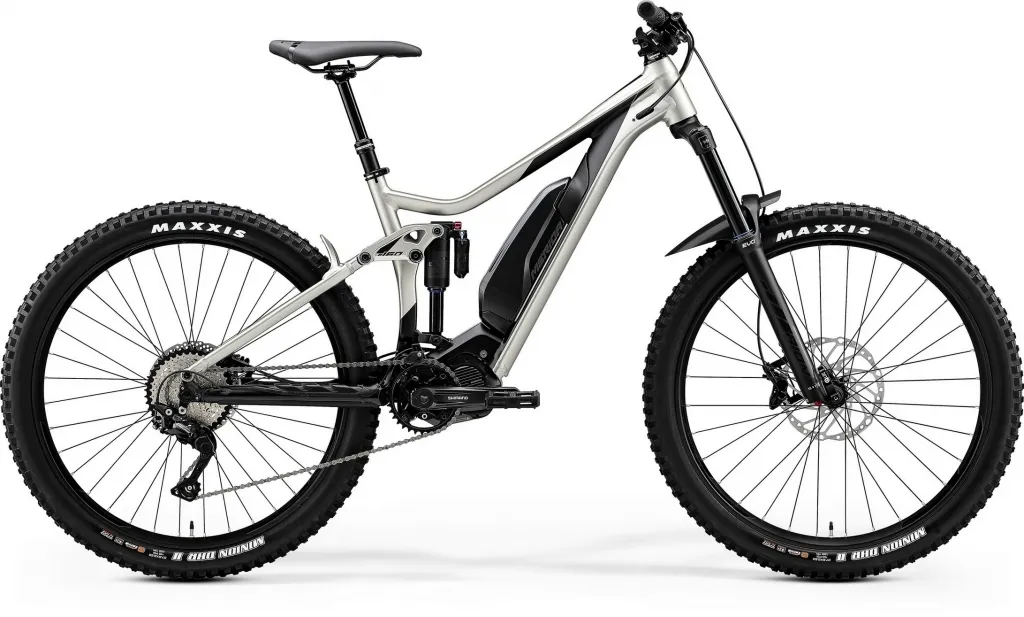 Электровелосипед 27.5" Merida eONE-SIXTY 500SE (2020) silk titan/black