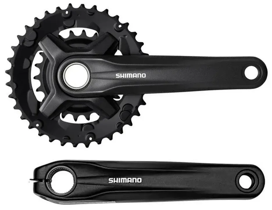 Шатуни Shimano FC-MT210-2 Acera 9-speed 36/22T 175mm, інтегрована вісь