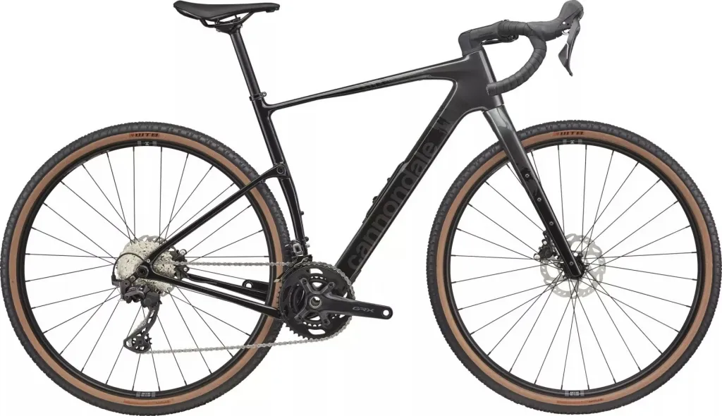 Велосипед 28" Cannondale Topstone Carbon 3 GRX 2x (2025) smoke black