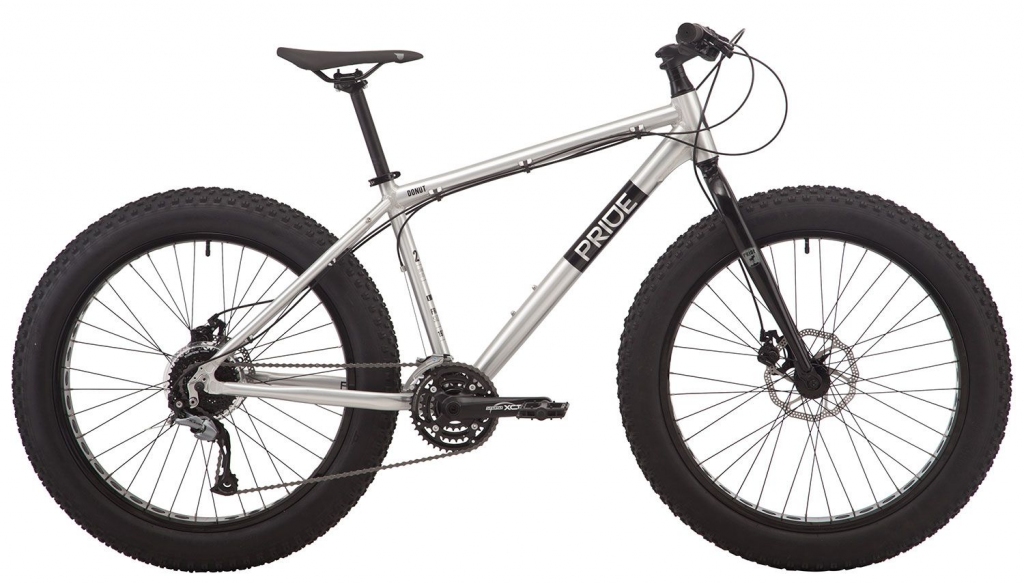 Велосипед 26" Pride Donut 6.2 2019 серый Велосипед 26" Pride Donut 6.2 2019 серый