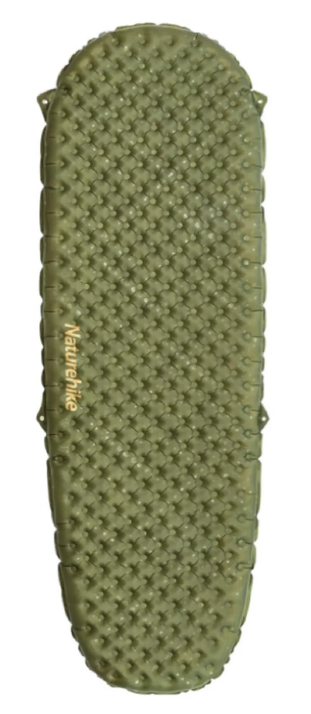 Матрас надувной овальный Naturehike CNH22DZ018 183 см, 70 мм, green