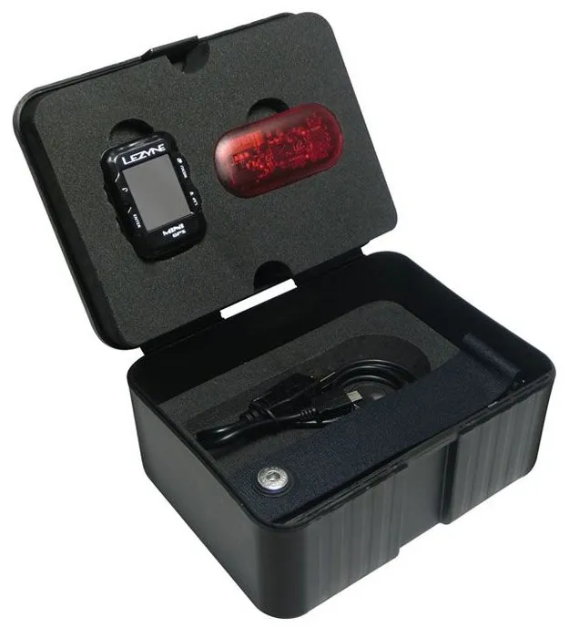 Велокомпьютер Lezyne Mini GPS + датчик пульса