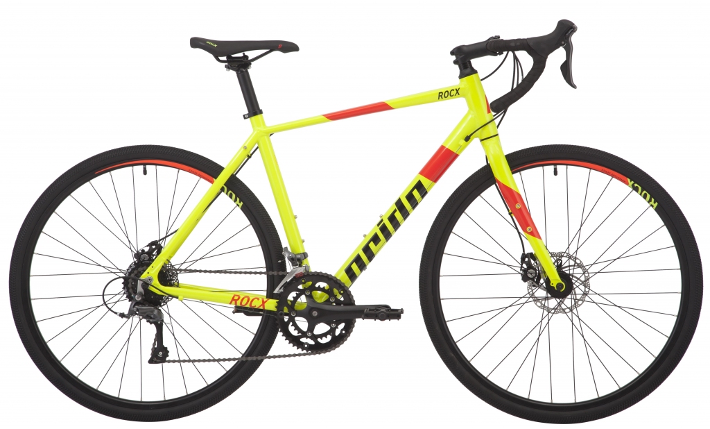 Велосипед 28" Pride RocX 8.1 лайм 2018 Велосипед 28" Pride RocX 8.1 лайм 2018