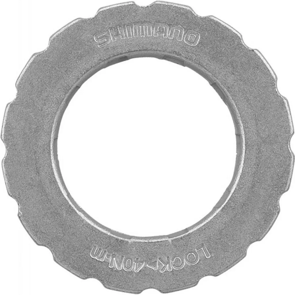 Локринг ротора Shimano Altus, SM-RT10, внутр монтаж, silver