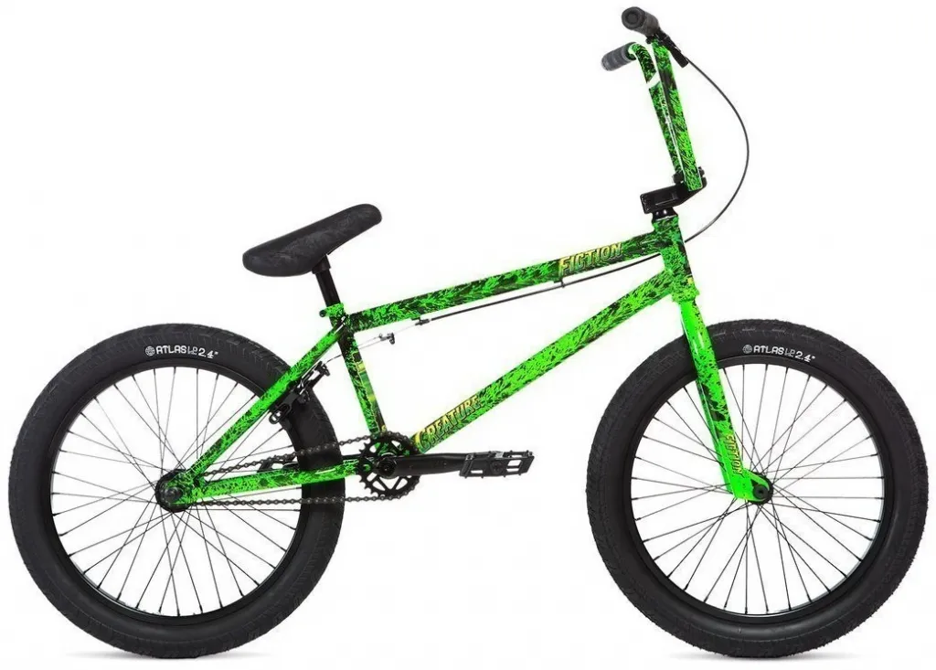Велосипед BMX 20" Stolen CREATURE (2020) toxic green splatter