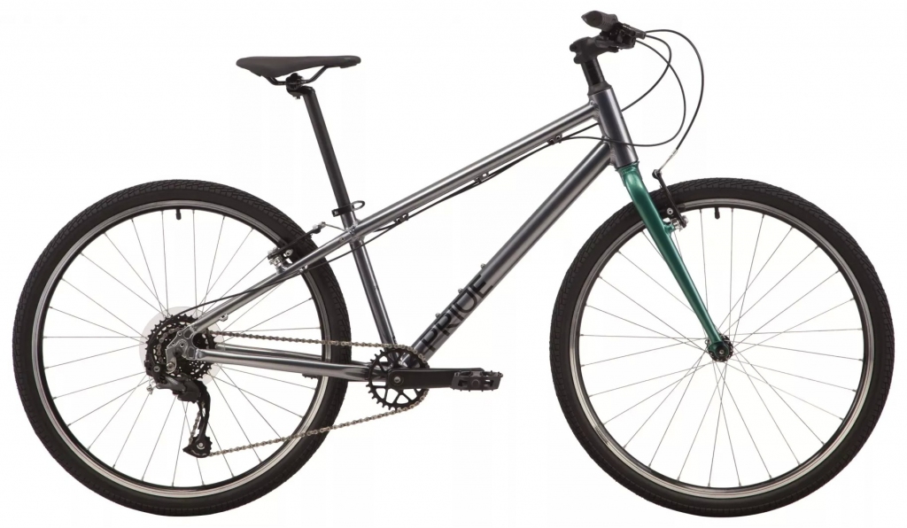 Велосипед 26" Pride GLIDER 6.1 (2022) серый