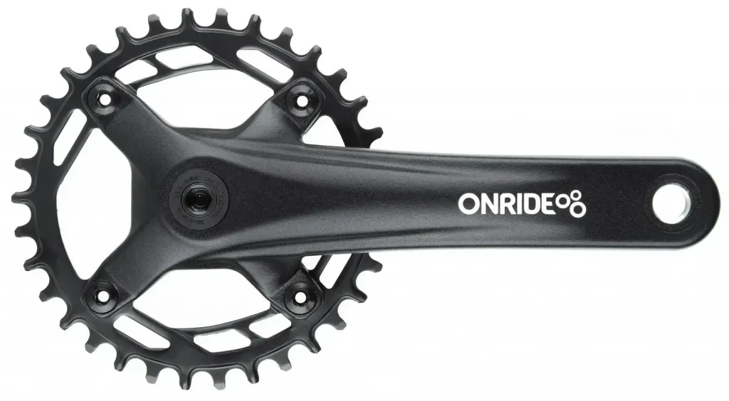 Шатуны Onride Solo 1110, 34T BCD, под квадрат, L175мм, black Шатуны Onride Solo 1110, 34T BCD, под квадрат, L175мм, black