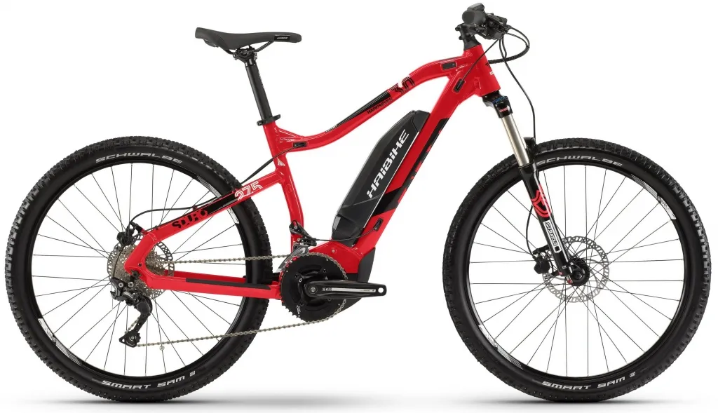 Велосипед 27.5" Haibike SDURO HardSeven 3.0 500Wh 2019 красный