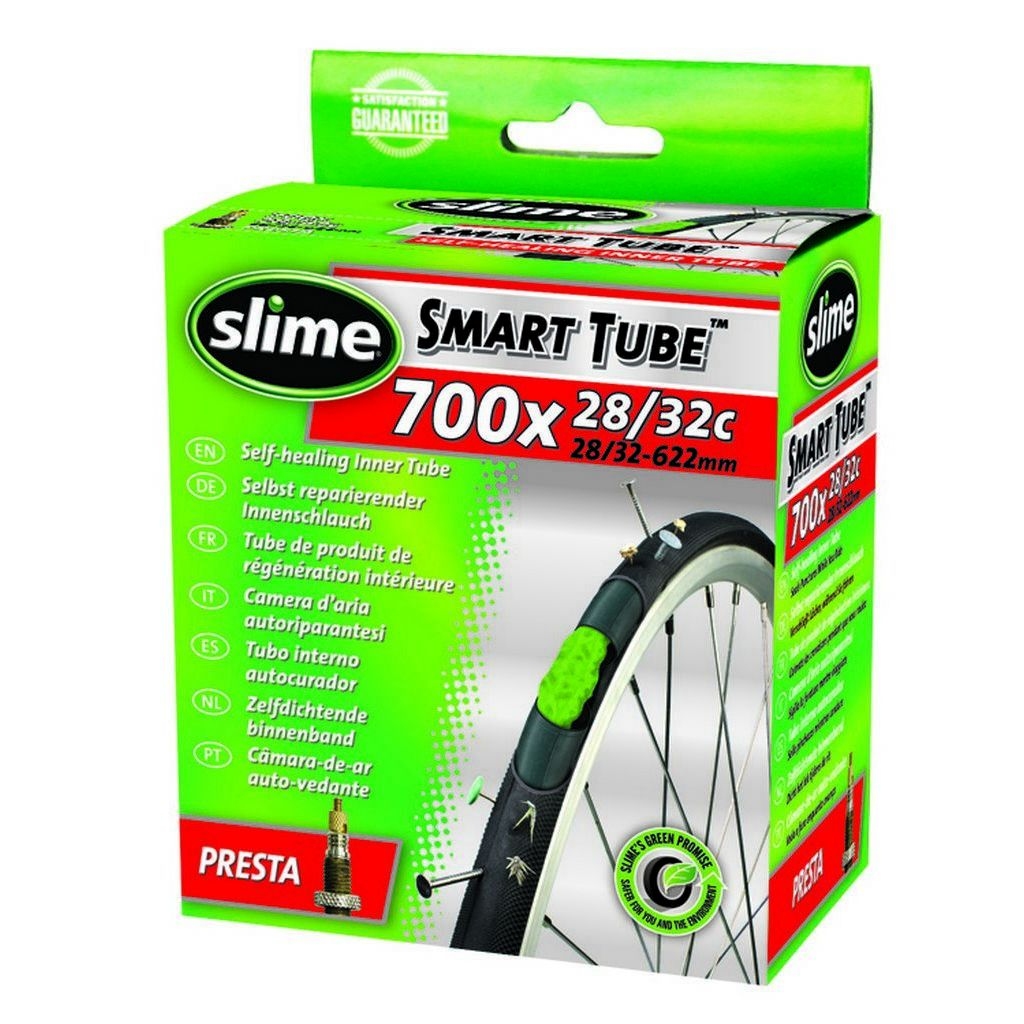 Антипрокольная камера с жидкостью Slime (700 x 28 - 35) Presta Антипрокольная камера с жидкостью Slime (700 x 28 - 35) Presta