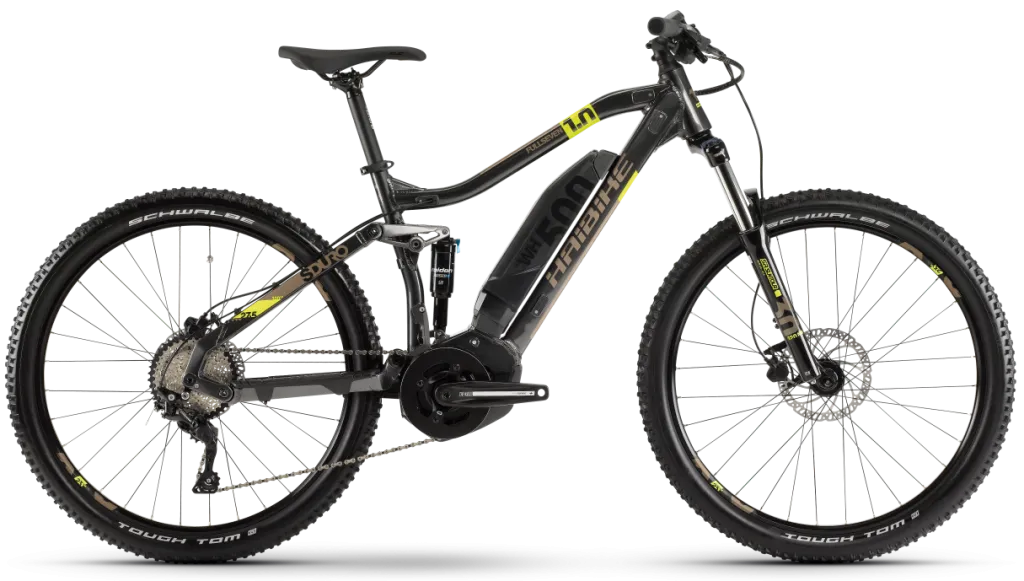 Электровелосипед 27.5" HAIBIKE SDURO FullSeven 1.0 500Wh (2020) сірий