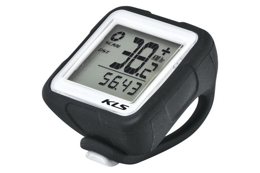 Велокомпьютер KLS REFLEX WL, черный, 14 функций Велокомпьютер KLS REFLEX WL, черный, 14 функций