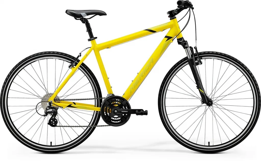 Велосипед 28" Merida Crossway 15-V (2020) silk bright yellow(black)