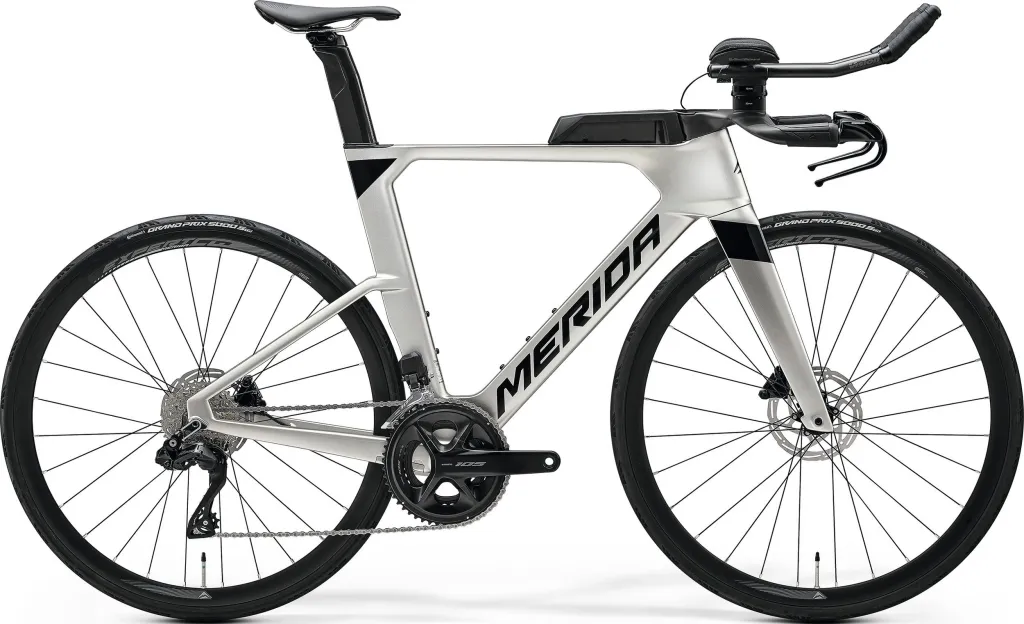 Велосипед 28" Merida TIME WARP TRI 5000 (2026) titan