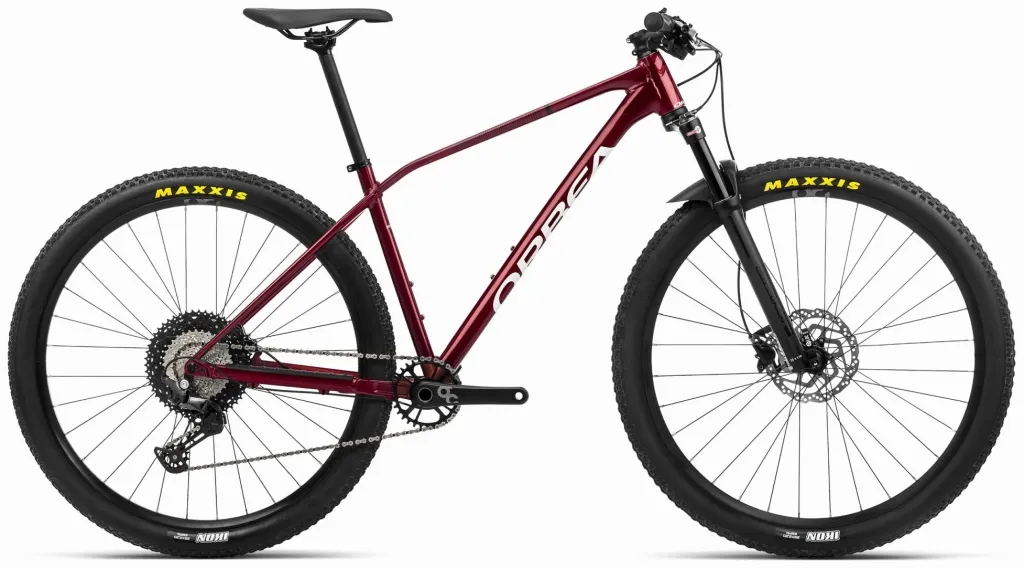Велосипед 29" Orbea ALMA H30 (2023) dark red/white