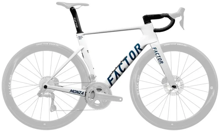 Рама Factor Road Monza Bar 36x80 (w/o BB) pearl white