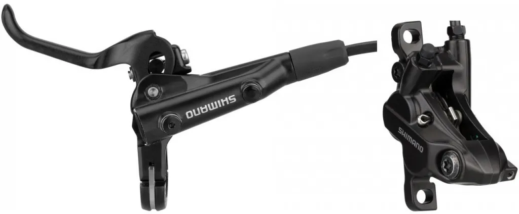 Гальмо Shimano MT501-E дискове гідравлічне заднє, 1700 мм, права ручка