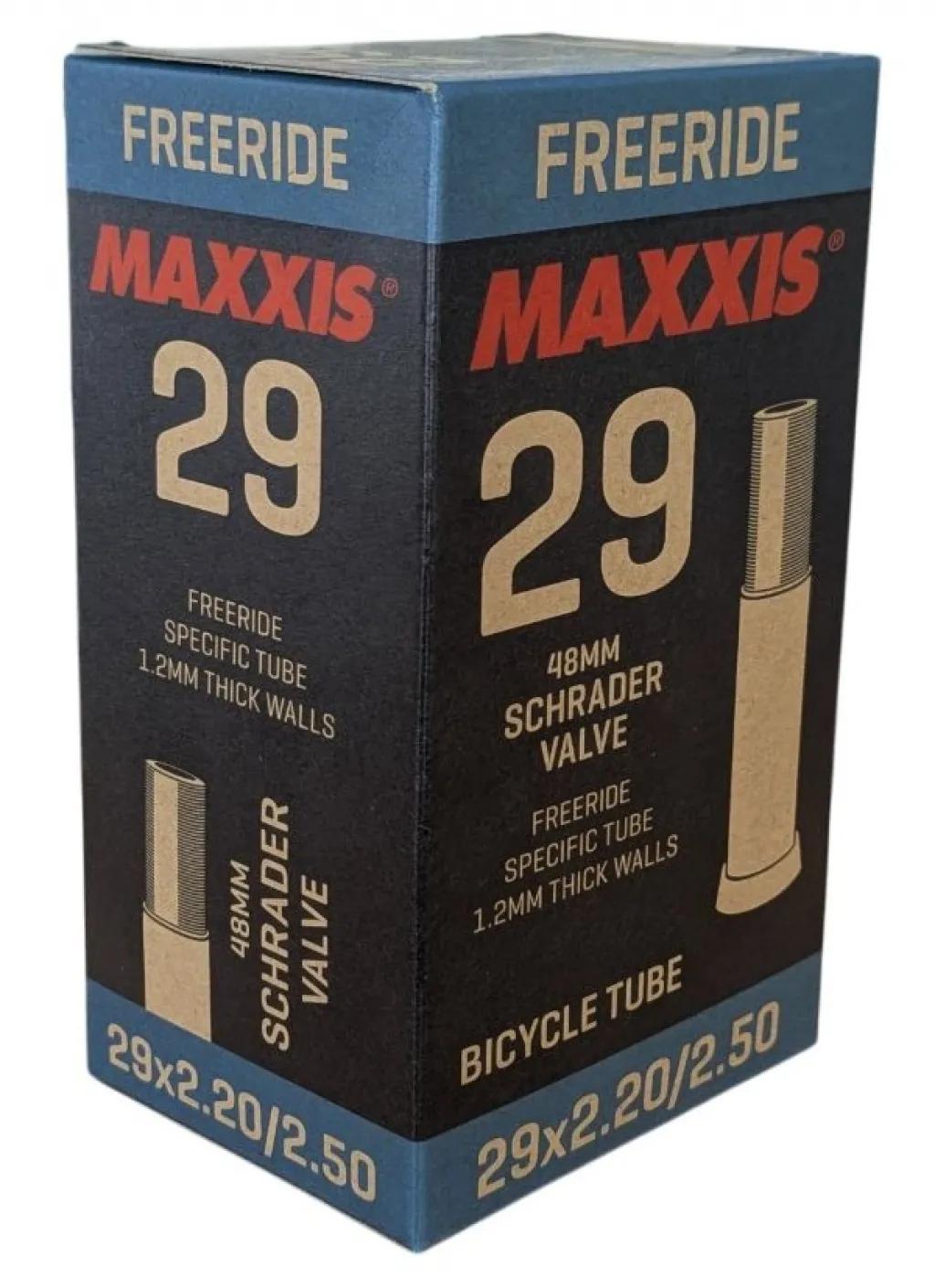 Камера 29x2.2/2.5 (56/64-622) Maxxis FREERIDE AV 48 Камера 29x2.2/2.5 (56/64-622) Maxxis FREERIDE AV 48