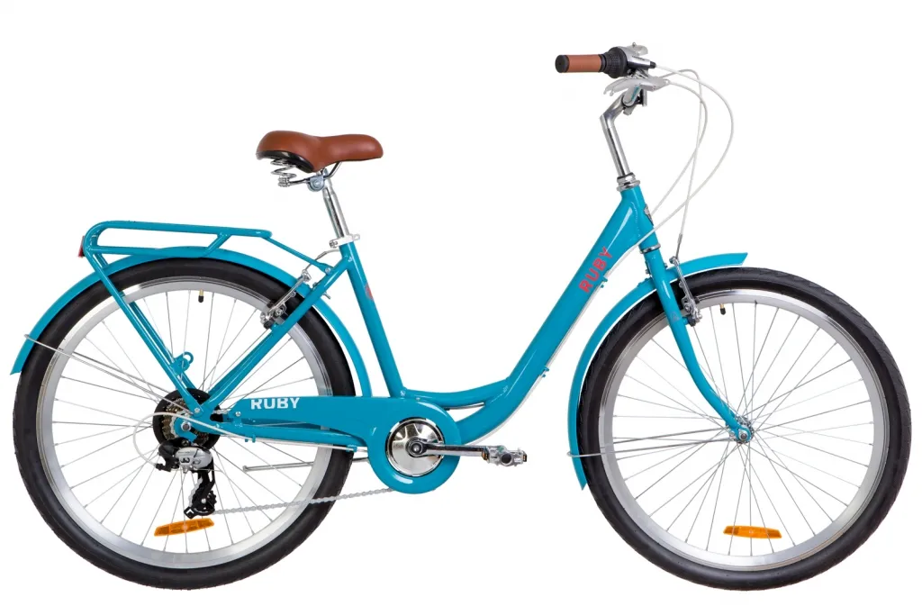 Велосипед 26" Dorozhnik Ruby 2019 лазурный