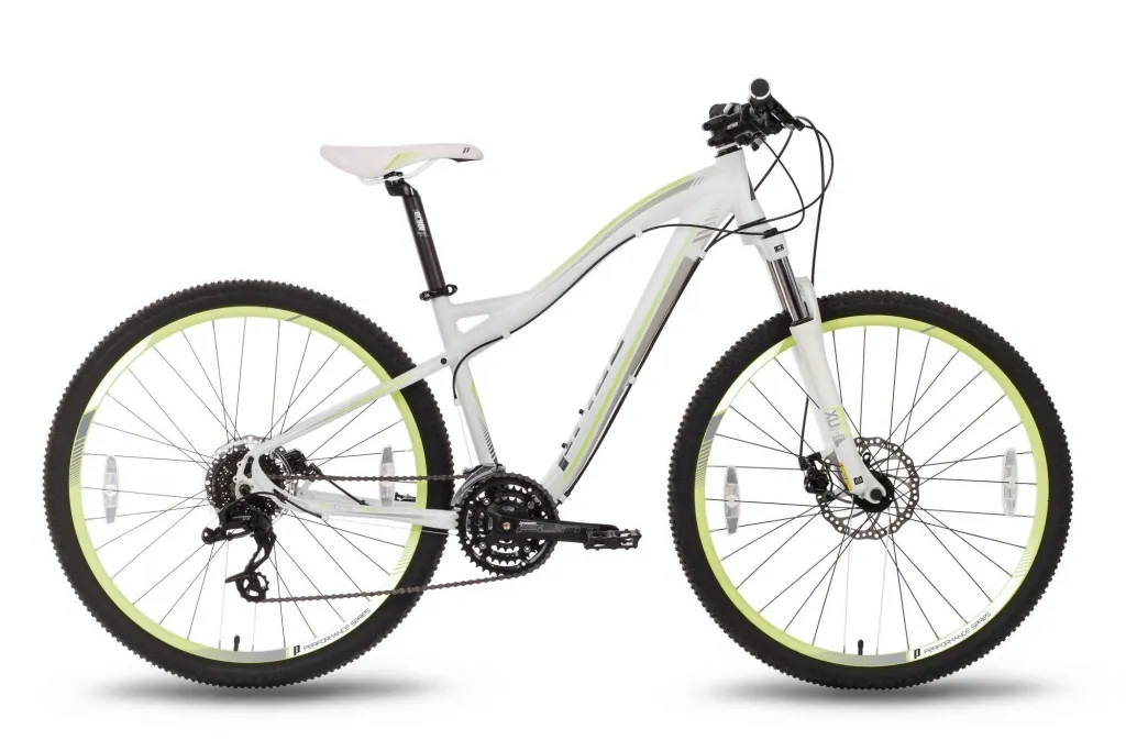 Велосипед PRIDE XC-650 MD W 2016 бело-лаймовый матовый