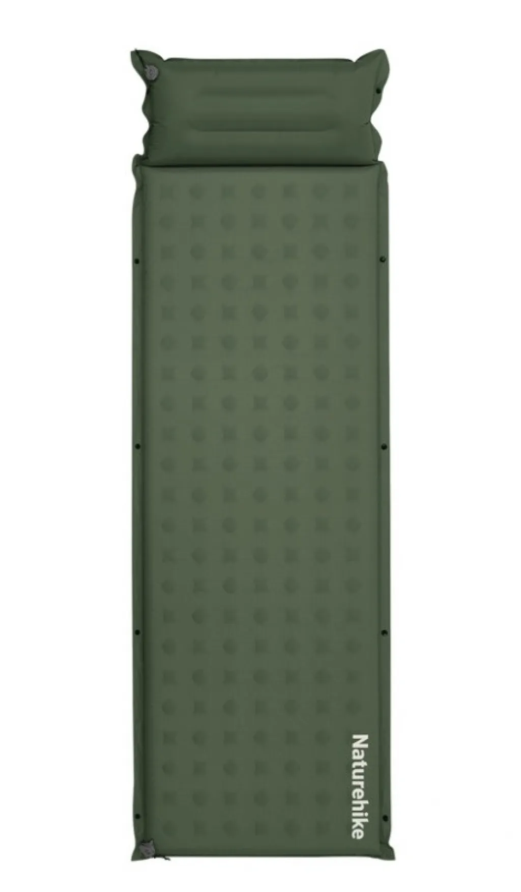 Коврик надувной одноместный Naturehike CNK2550WS025, 60 мм, army green